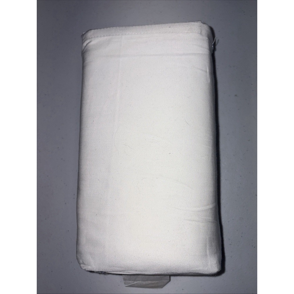 Threshold 400 Thread Count Performance Flat Sheet Twin White